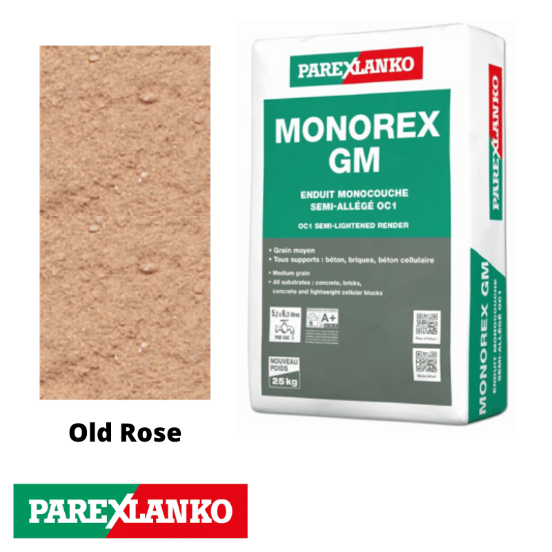 Parex Parex Monorex GM 25kg R50 Old Rose | Pallet of 48 Parex Monorex GM
