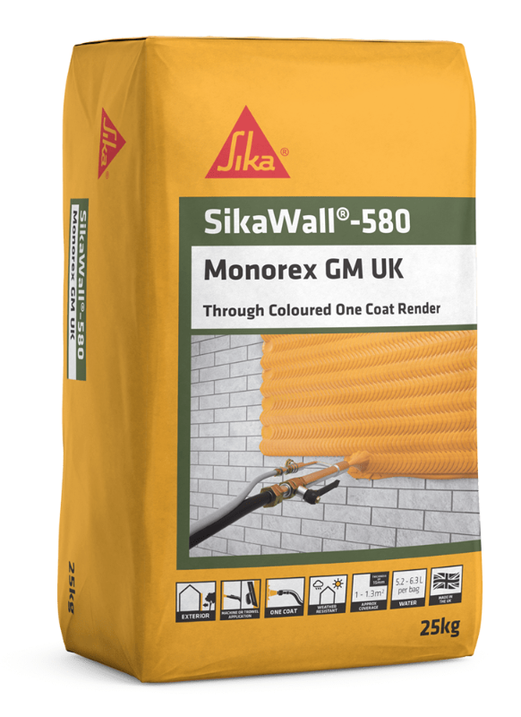 BM006988-40 Parex Parex (Sikawall 580) Monorex GM G20 Off White 25kg | Pallet of 40 Parex Monorex GM