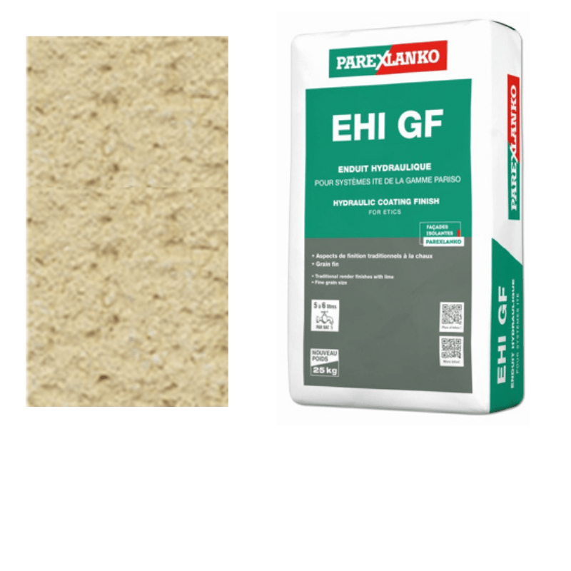 BM003941 Parex EHI GF 25kg T80 Beige Thin Coat Render