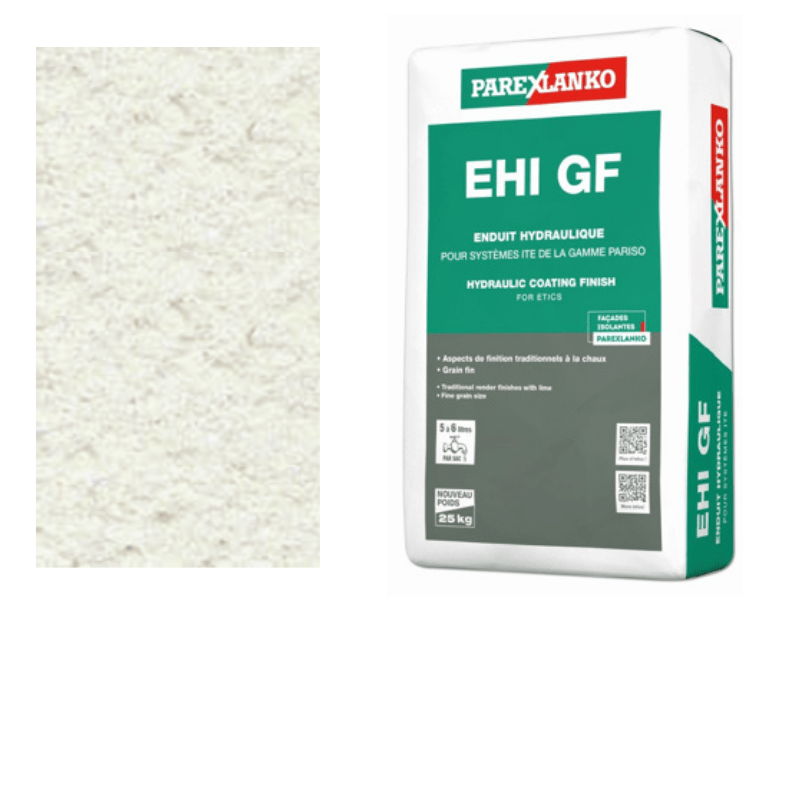 BM004497 Parex EHI GF 25kg G10 White Light Thin Coat Render