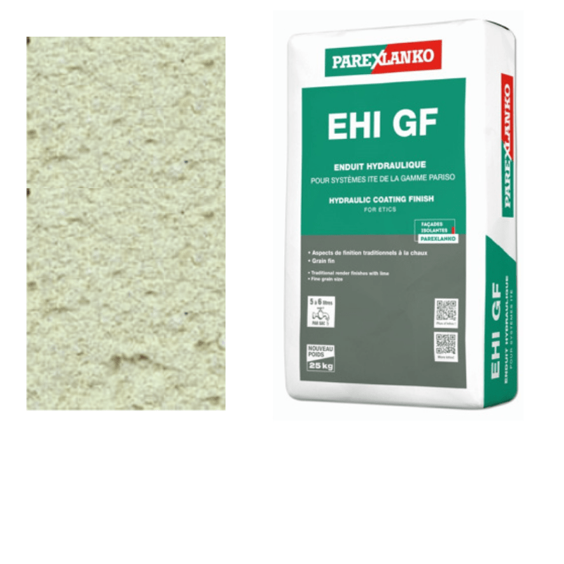 BM004752 Parex EHI GF 25kg V30 Pale Green Thin Coat Render