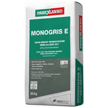 BM005289 Parex Monogis E 25kg Render Basecoat