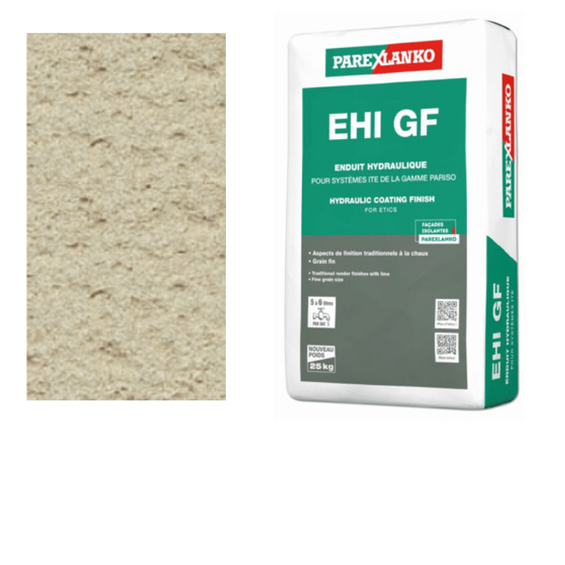 BM005318 Parex EHI GF 25kg T60 Earth Thin Coat Render