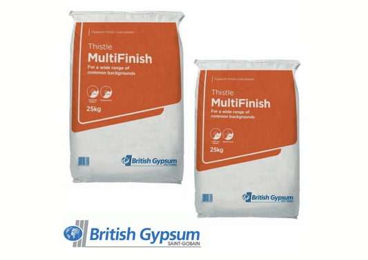 BMD11587 Multi Finish Plaster - Thistle 25kg  Misc. Building Consumables