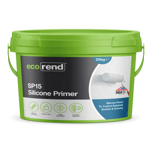 BM009011 EcoRend Ecorend SP15 Silicone Primer - 25kg  Earth Taupe Rendering Products