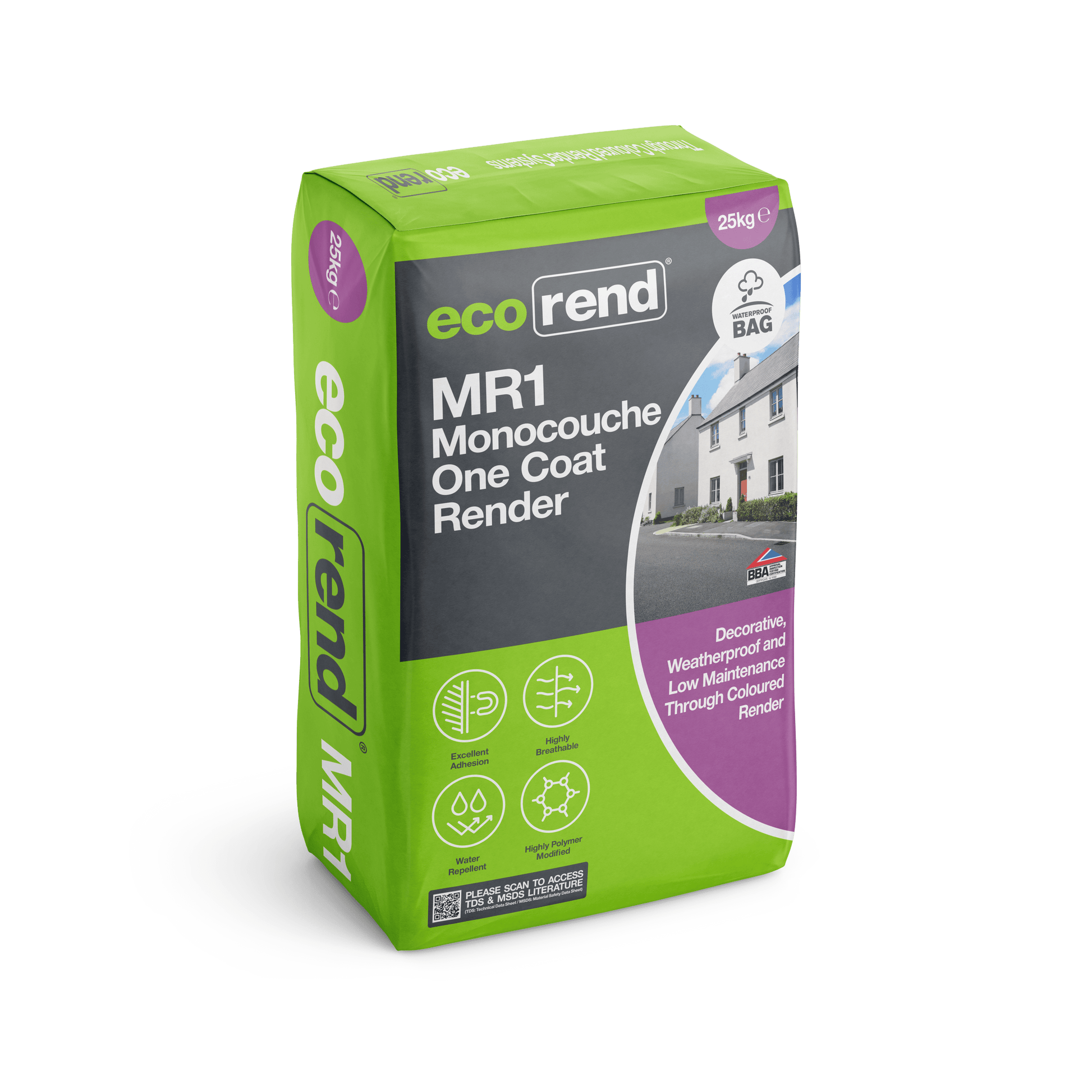  EcoRend Monocouche Render One Coat 25Kg | Buy Online at Renders Direct 