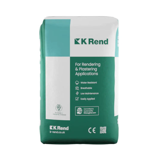 BM002242 K-Rend Silicone K1 25kg White Monocouche One-Coat Render