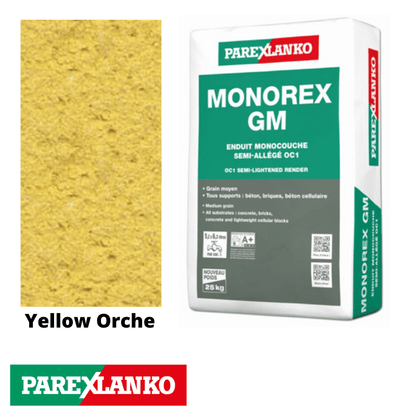 Parex Parex Monorex GM 25kg J70 Yellow Ochre | Pallet of 48 Parex Monorex GM