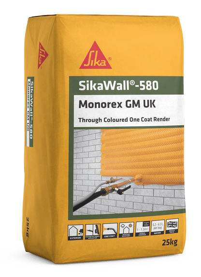 RD00028 Parex Parex (Sikawall 580) Monorex GM 25kg LW1 Limestone White Parex Monorex GM