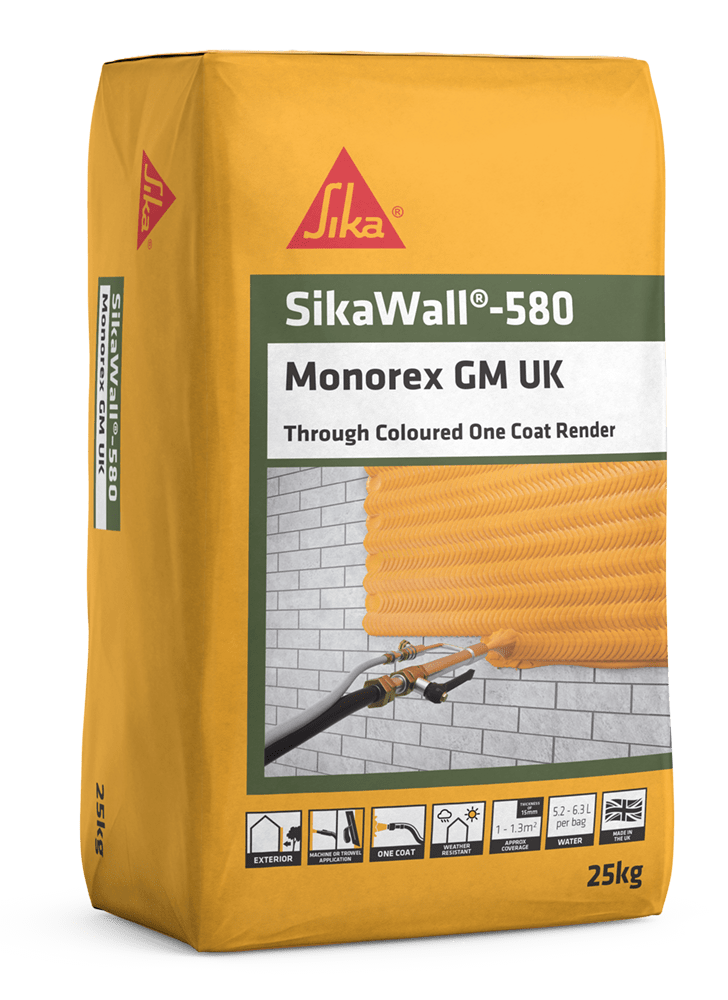 BM006989-40 Parex Parex (Sikawall 580) Monorex GM G10 White Light 25kg | Pallet of 40 Parex Monorex GM