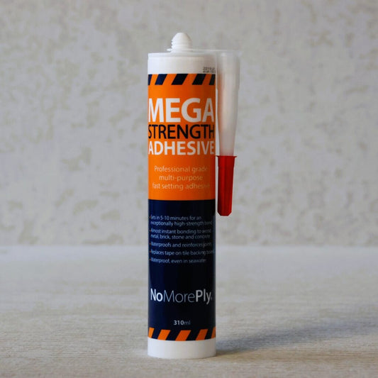 BM005437 NoMorePly Fast-Set Mega Strength Construction Adhesive 310ml Adhesive