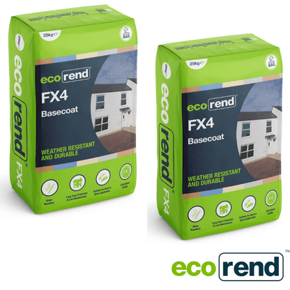 RD00901 EcoRend Ecorend FX4 One Coat Base 25kg 25kg - Price Per Bag / 3-5 Days EcoRend Basecoats
