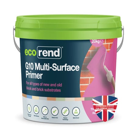 RD00907 EcoRend Ecorend G10 Multi Surface Primer 20kg 25kg - Price Per Tub / 7 Working Days EcoRend Basecoats