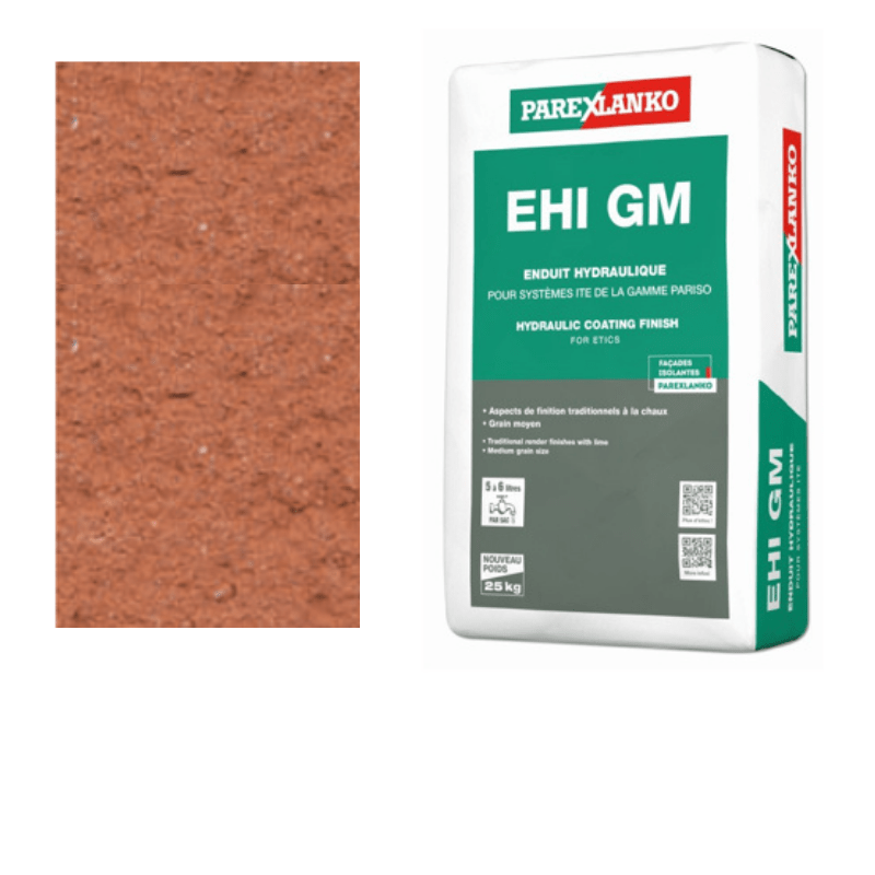 BM005106 Parex EHI GM 25kg T50 Sandy Earth  Thin Coat Render