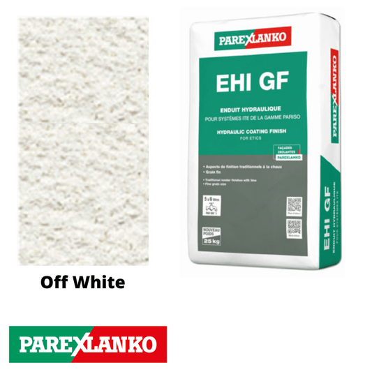 RD00189 Parex Parex EHI GF 25kg G20 Off White Pallet 48 x Bags / 10-15 Working Days Parex EHI GF