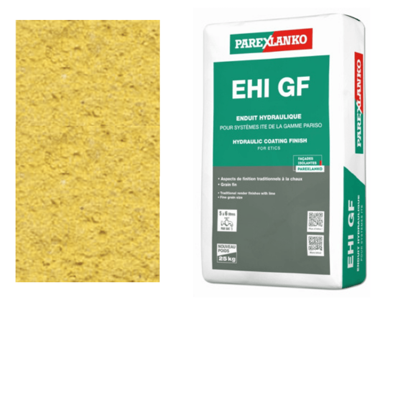 RD00220 Parex Parex EHI GF 25kg J70 Yellow Ochre Pallet 48 x Bags / 10-15 Working Days Parex EHI GF