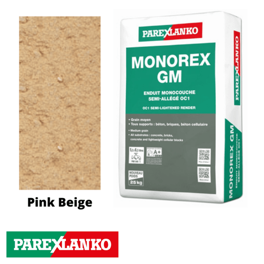 Parex Monorex GM 25kg 050 Pinky Beige - RendersDirect