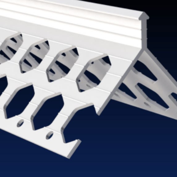 BM003898-5 Wemico C10 PVC Corner Bead 2.5m - White - Pack Of 5 Render Beads & Trim